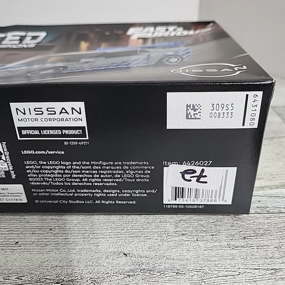 LEGO SPEED CHAMPIONS: 2‎ Fast 2 Furious Nissan Skyline GT-R (R34) (76917) NIB